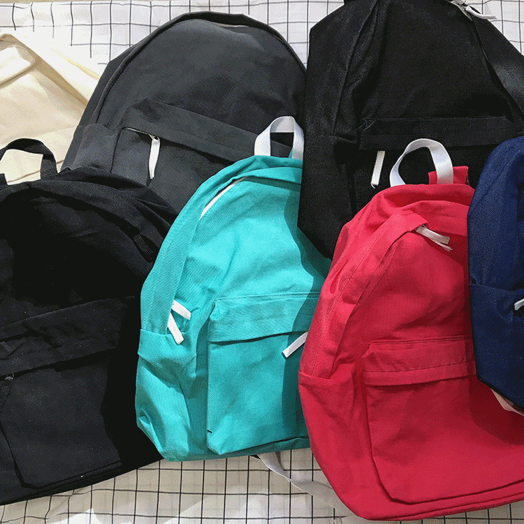 (무료배송♥) 배색백팩 bag (7color)